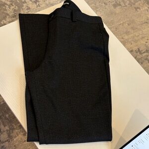 NWOT DKNY JEANS Dark Grey Dress Casual Pants Size Large Stretchy Material